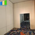 Manufacturer soundproof folding door sliding aluminum frame movable partition wall malaysia type65 movable wall for hotel